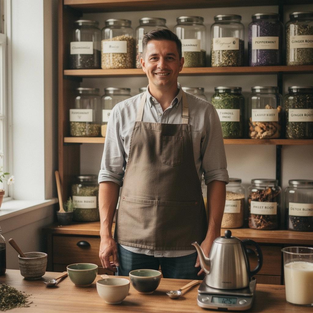 Juraj Novák - Špecialista na bylinkové čaje